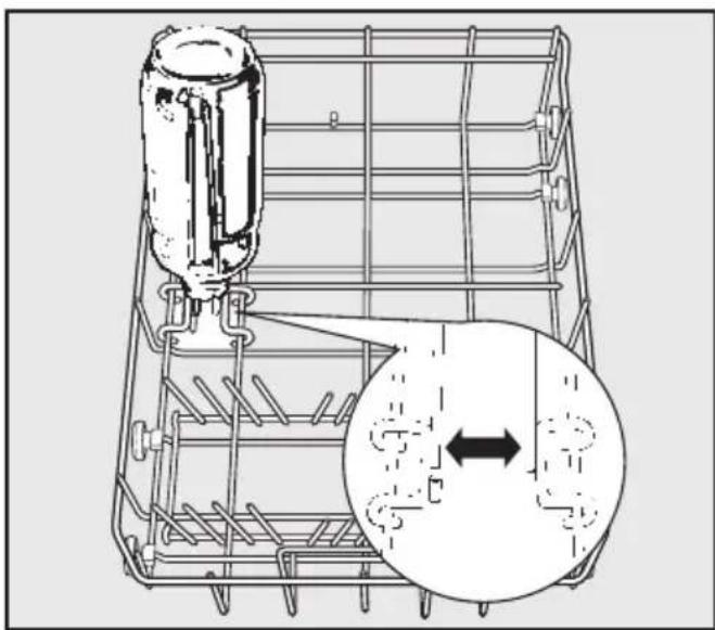 MIELE G 611 SC Plus - Flaschenhalter (je nach Modell) - 1