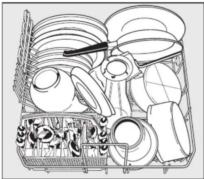 MIELE G 1222 SCU - Unterkorb - 2