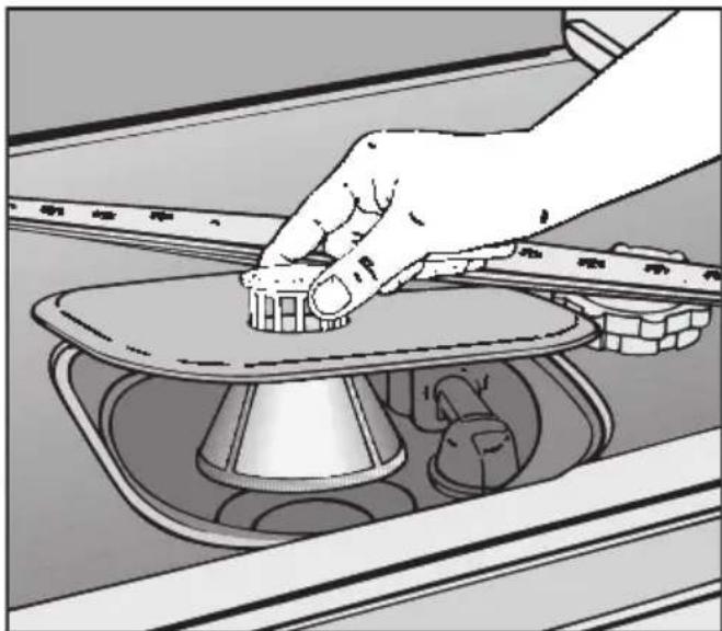 MIELE G639 PLUS - Siebe im Spülraum reinigen - 2