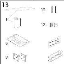 13, 10, 12, 8, 9