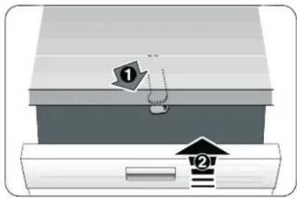 GAGGENAU DF 260-142 - Kindersicherung (Türverriegelung) \* - 1
