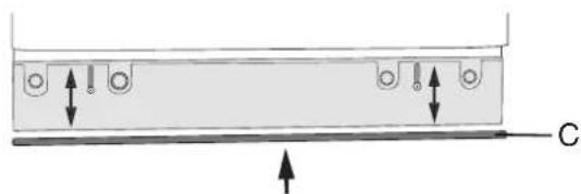 ASKO D3532 - Anpassen des Dichtungsbandes (an die Abdeckplatte des Bodensockels) - 2