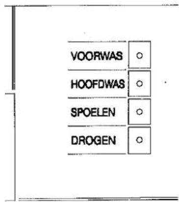 VOORWAS HOOFDWAS SPOELEN DROGEN