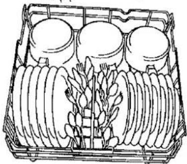 ASKO D1403 - De onderste mand - 2