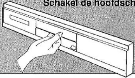 Schakel de hoofdsch