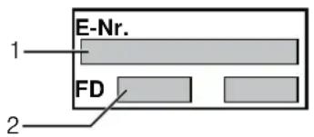 E-Nr. 1 FD 2