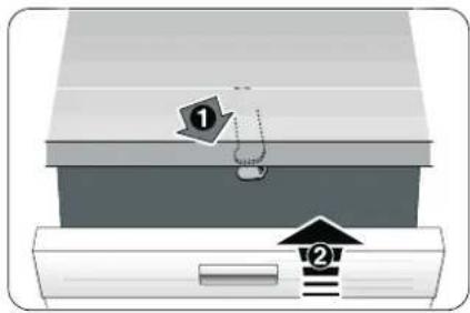 GAGGENAU DF460162 - Kindersicherung (Türverriegelung) \* - 1