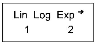 Lin Log Exp → 1 2