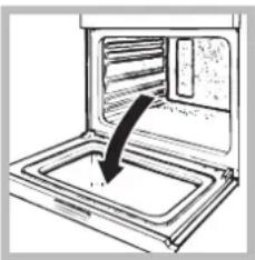 Hotpoint Ariston FZ 83 C.1 IX - Reinigung der Tür - 1