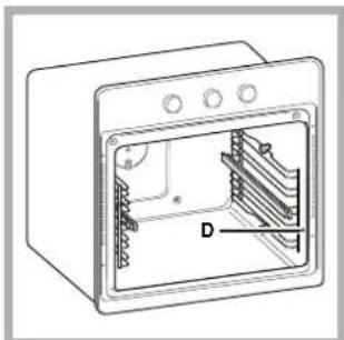 Hotpoint Ariston FKQ 89 EL .20 - Крепление комплекта выдвижных направляющих - 3
