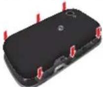 MOTOROLA XT530 - ZUSAMMENBAUEN UND LADEN - 5