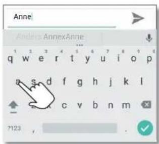 Anne Anders AnnexAnne q w e r t y u i o p a s d f g h j k l c v b n m ?123 ,
