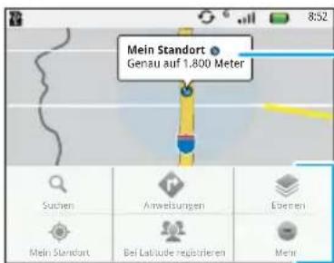 Mein Standort Genau auf 1.800 Meter Suchen Anweisungen Überen Mein Standort Bei Laktitude registieren Mein