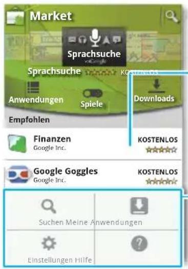 MOTOROLA Atrix MB860 - Kurzanleitung: Anwendungen und Updates - 1