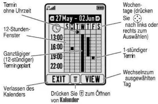 MOTOROLA T720 - Kalender - 10