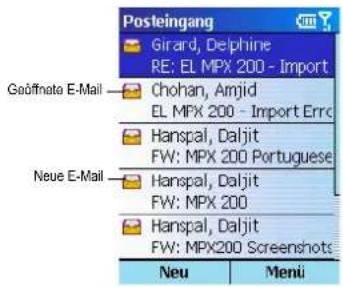 MOTOROLA Mpx200 n - Posteingang verwalten - 1