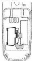 MOTOROLA L7389 - Einsetzen und Entfernen der SIM-Karte - 1
