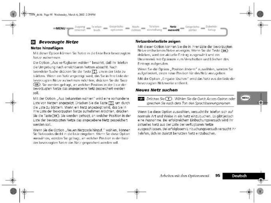 MOTOROLA L7389 - Art der Netzsuche - 3