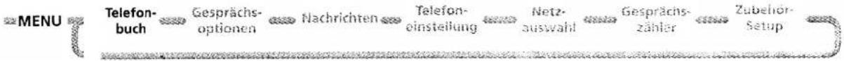 MOTOROLA L7089 - Wenn Ihr Diensteanbleter ein eigenes Menü hinzugefügt hat, erscheint das Telefonbuch-Menü nicht an erster Stelle im Optionsmenü. - 4