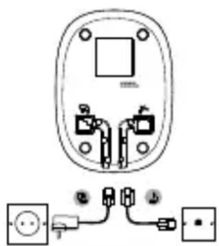 MOTOROLA C2014 - Basisstation anschließen - 1
