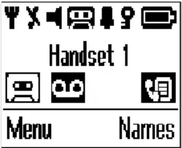 Handset 1 Menu Names