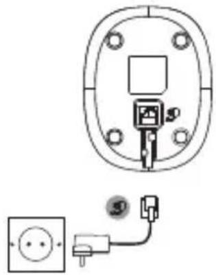 MOTOROLA C1203 - Handapparat und Ladegerät anschließen (nur Multipack) - 1