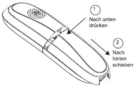 MOTOROLA C1013 - Handapparat installieren und laden - 1