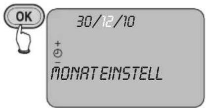 HONEYWELL Homexpert THR872CBG - Datums-/Uhrzeiteinstellungen - 3