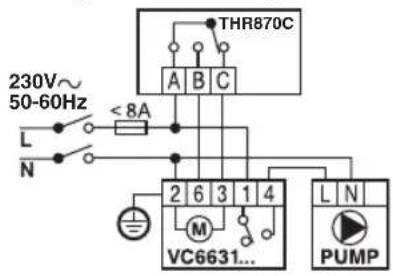 HONEYWELL Homexpert THR870CBG - Schaltpläne - 1