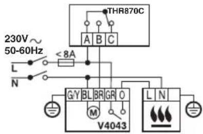 HONEYWELL Homexpert THR870CBG - Schaltpläne - 2