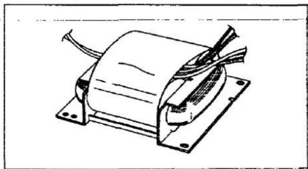 TECHNICS SE-A2000 - R-shaped core transformer with low leakage flux - 1