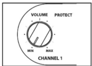 VOLUME PROTECT MIN MAX CHANNEL 1