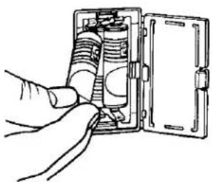 PANASONIC SA-150L - ■ Insertion of batteries - 3
