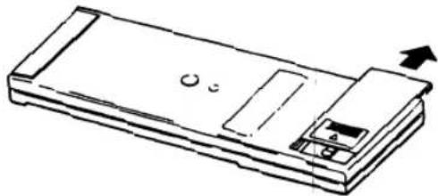 DENON DRA-95VR - Einlegen der Batterien - 1