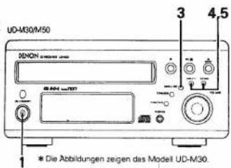 DENON CDR-M30 - HINWEIS: - 2
