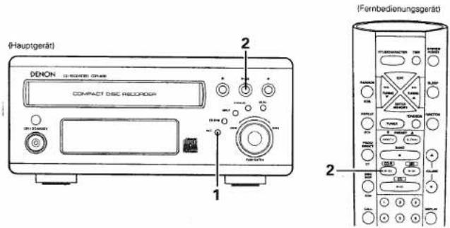 DENON CDR-M30 - HINWEISE - 1