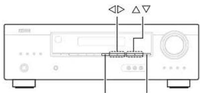 DENON AVR-390 - Menübedienung - 2