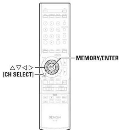 DENON AVR-390 - Channel Level Setup·(Kanalpegel·einstellen) - 4