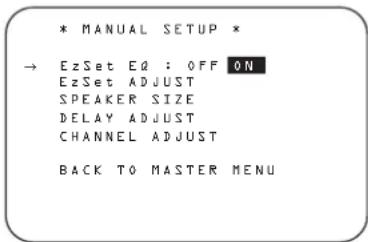 HARMAN KARDON AVR 445 - Manuelle Systemkalibrierung - 1