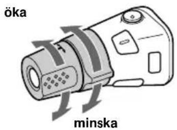 öka minska