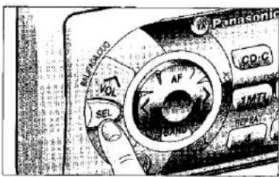 PANASONIC CQ-RD105 - Lautstärke - 2