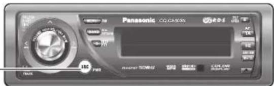 PANASONIC CQ-C8403 - Einschalten - 1