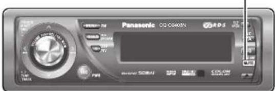 PANASONIC CQ-C8403 - Lautstärke bedämpfen (Verminderung) - 2