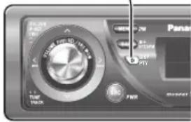 PANASONIC CQ-C8403 - PTY ein/aus - 1
