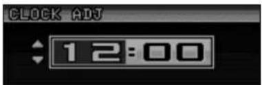 PANASONIC CQ-C8403 - CLOCK ADJ (Uhreinstellung) - 1