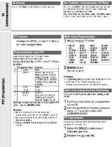 PANASONIC CQ-C1011 - Sicherheitsinformationen - 5