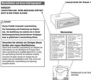 PANASONIC CQ-C1011 - Bevor Sie diese Instruktionen durchlesen - 2