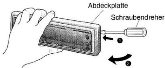 PANASONIC CQ-FX65 - Entfernen des Gerätes - 1