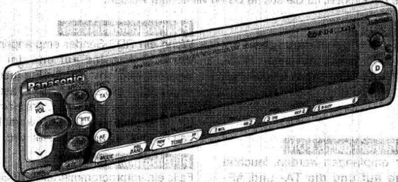 PANASONIC CQ-FX65 - Radio-Data-System (RDS)-Empfang Fortsetzung - 1