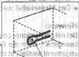 PANASONIC CQ-FX65 - Die Einbauhalterung ① sichern. - 3